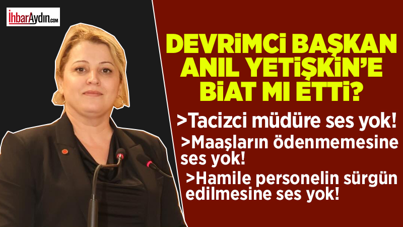 Efeler Belediyesi’nde ‘maaş memuru’ olduğu söylenen DİSK Genel İş Aydın