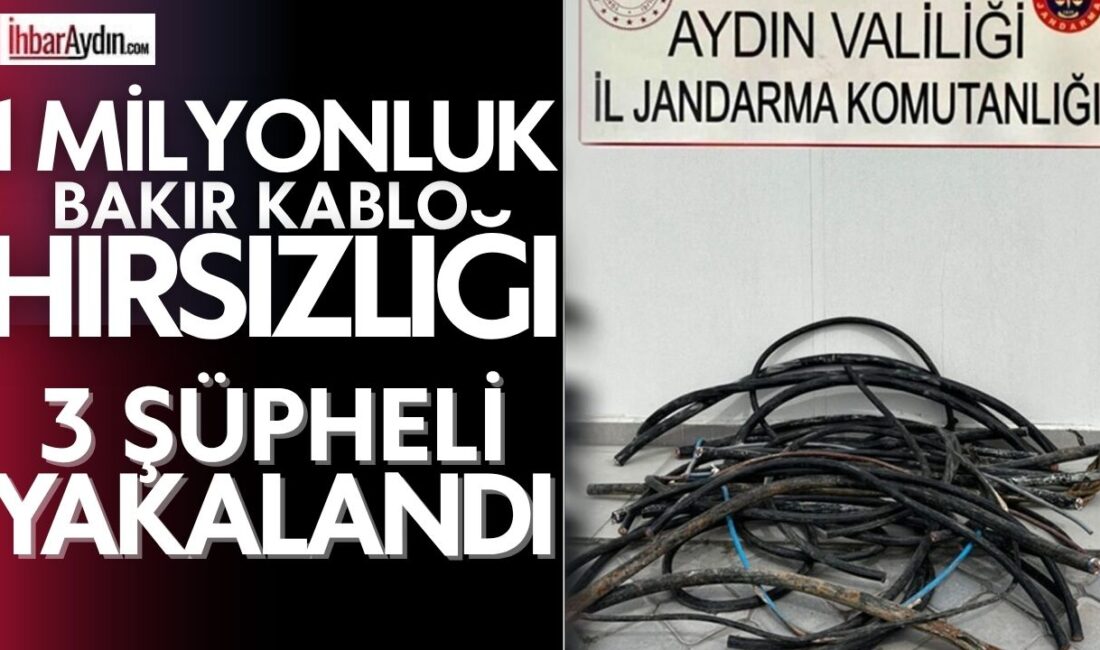 AYDIN’DA 1 MİLYONLUK KABLO VURGUNU: FABRİKA HIRSIZLARI KISKIVRAK YAKALANDI Aydın’ın Söke ilçesinde bir fabrikadan çalınan 1 milyon 150 bin