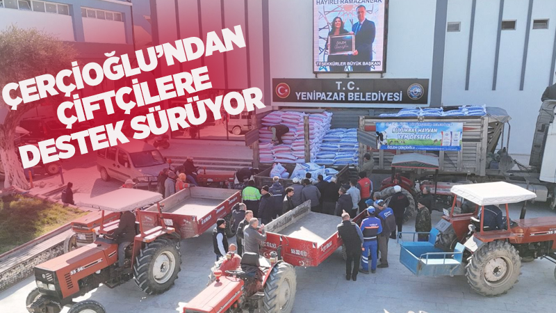 Aydın Büyükşehir Belediyesi, yerel kalkınma hamlesi kapsamında hayvancılıkla geçinen küçük