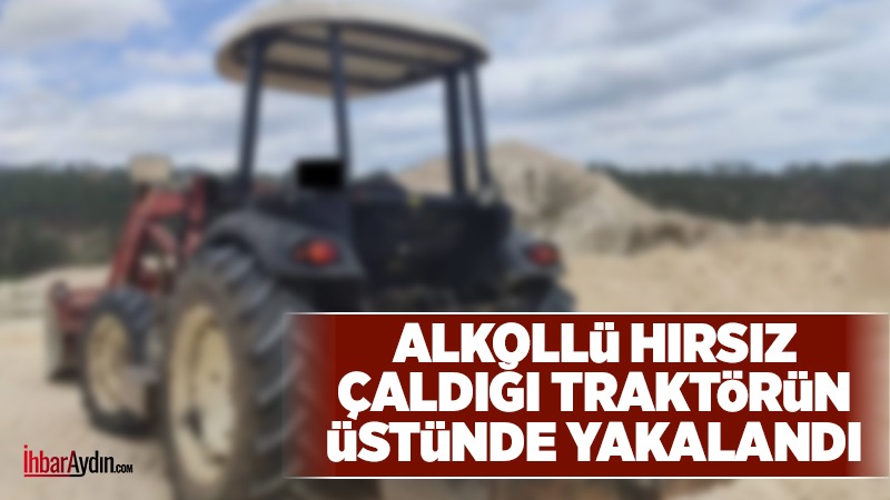 Aydın’ın Efeler ilçesinde çalınan traktör, jandarma ekiplerinin titiz çalışması sonucu