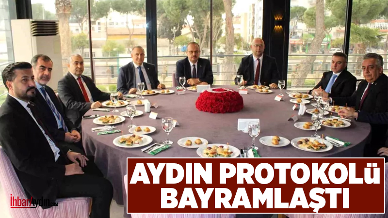 Aydın’da Ramazan Bayramı resmi bayramlaşma töreni Aydın Valisi Yakup Canbolat’ın