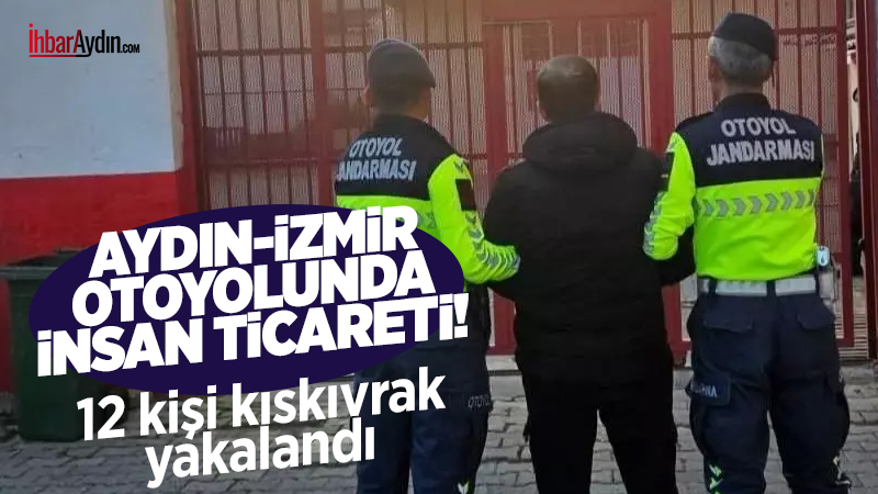 Aydın-İzmir Otoyolu’nda jandarma tarafından gerçekleştirilen bir uygulamada, durdurulan bir araçta
