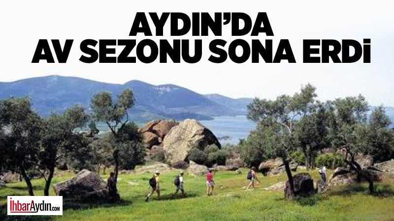 Aydın genelinde 2025-2026 Av Dönemi, 1 Mart 2026 itibarıyla sona