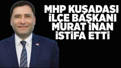 Kuşadası Milliyetçi Hareket Partisi’nde sürpriz bir ayrılık yaşandı. 6 yıldır