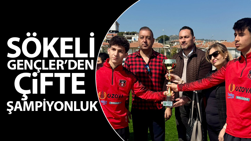 Aydın’da düzenlenen törende, Söke Gençlerbirliği’nin U-16 ve U-18 futbol takımları