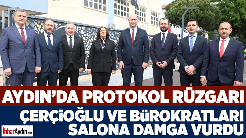 Aydın Büyükşehir Belediye Başkanı Özlem Çerçioğlu, Büyükşehirin bürokratlarıyla birlikte 23