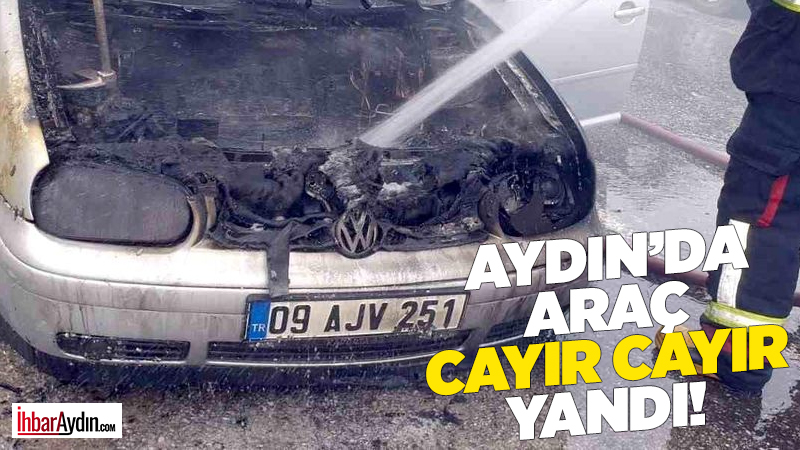 Kuşadası’nda bir otomobil motorundan çıkan yangın itfaiye ekipleri tarafından söndürüldü.