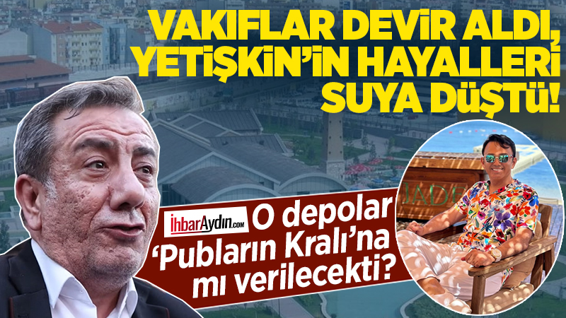 Efeler Belediye Başkanı Anıl Yetişkin’in Nevzat Biçer Parkı’nın tapusunun Vakıflar