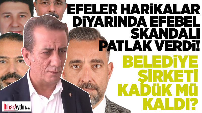 Efeler Belediyesi Nisan ayı Meclis Toplantısı’nın ardından Efebel A.Ş. Yönetim