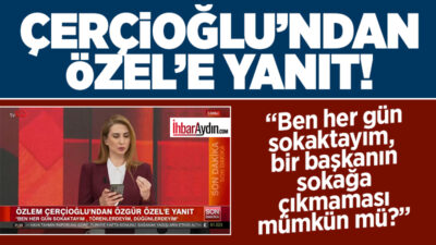 Ankara’da düzenlenen Belediye Başkanları toplantısında CHP Genel Başkanı Özgür Özel
