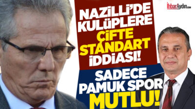 Nazilli Belediyesi’nin yerel sportif ve kültürel faaliyetlere yönelik hiçbir beklentiyi