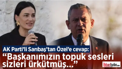 CHP Genel Başkanı Özgür Özel’in Aydın Büyükşehir Belediye Başkanı Özlem