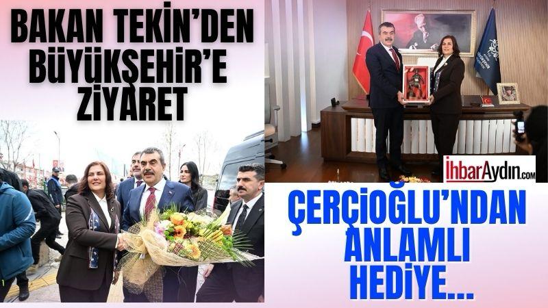 Milli Eğitim Bakanı Yusuf Tekin, Aydın programı kapsamında kentte bir