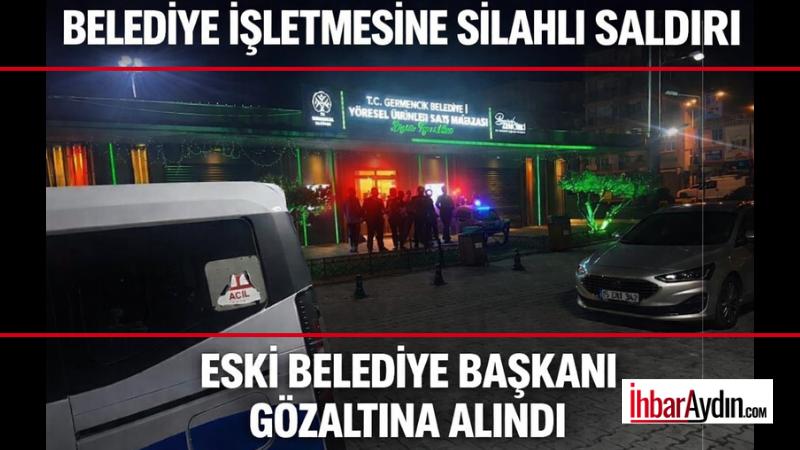 Aydın’ın Germencik ilçesinde belediyeye ait İNYA Yöresel Ürünler Satış Mağazası,