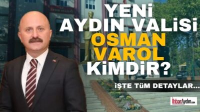 Cumhurbaşkanlığı kararnamesiyle Aydın Valiliği görevine atanan Osman Varol, kente gelerek