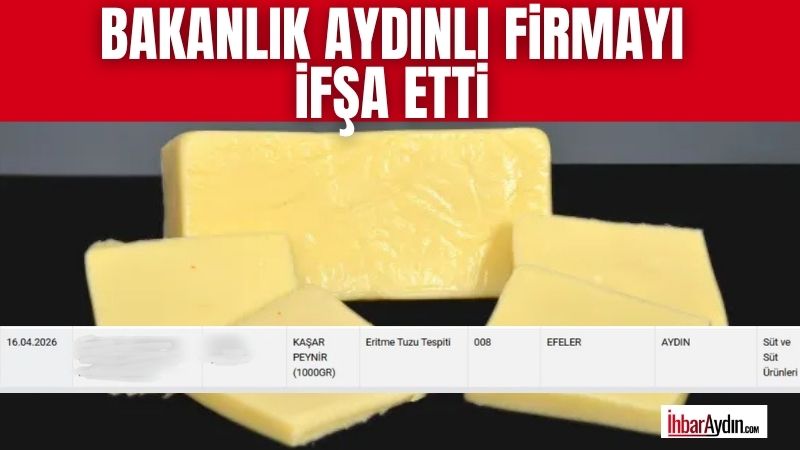 Tarım ve Orman Bakanlığı’nın yürüttüğü gıda denetimleri kapsamında Aydın’da faaliyet