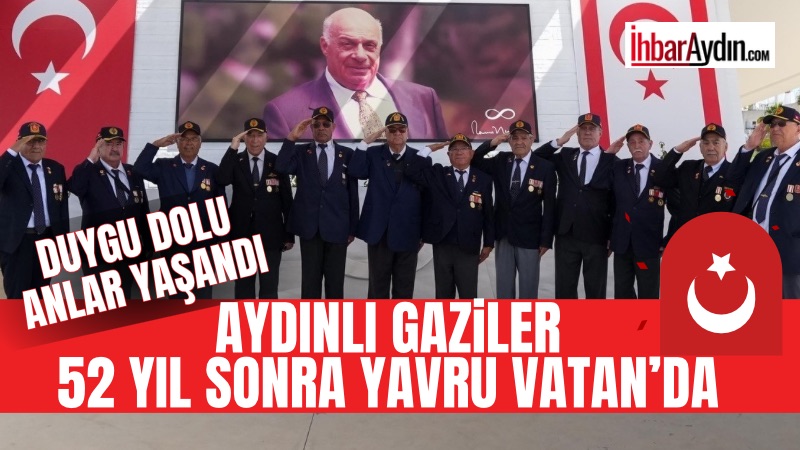Muharip Gaziler Derneği Didim temsilciliği üyesi gaziler, Didim Belediyesinin katkılarıyla