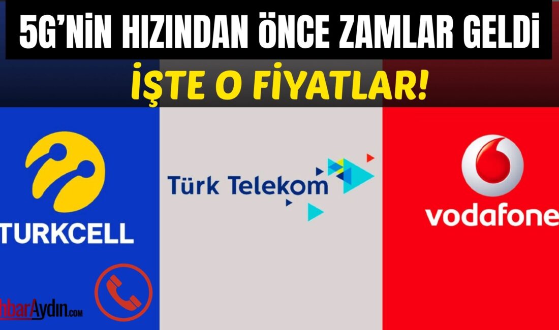 Türkiye’de mobil iletişim ücretlerine 1 Nisan 2026 itibarıyla yeni zam