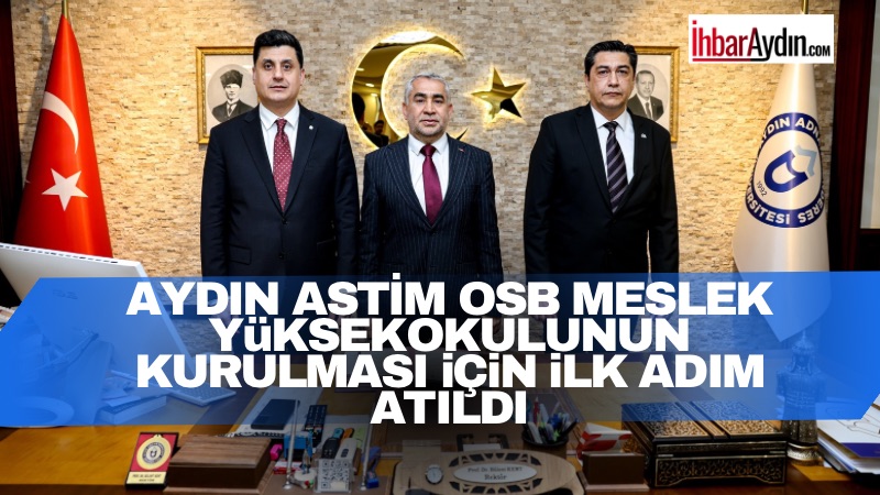 Aydın’da üniversite-sanayi iş birliğini güçlendirmeye yönelik önemli bir adım atıldı.