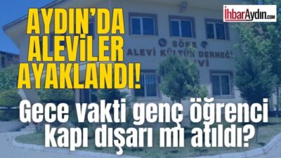Söke Alevi Kültür Derneği’nde yaşanan gergin sürecin ardından, Genel Merkez