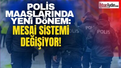 Türkiye’de polislerin maaş ve çalışma sisteminde köklü değişiklikler gündemde. Polis