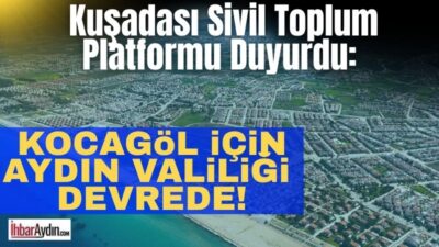 Kuşadası ilçesinde yer alan Kocagöl’ün korunmasına yönelik süreçte yeni bir