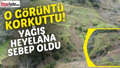 Aydın’da 3 gündür aralıklarla etkili olan sağanak yağışla birlikte bazı