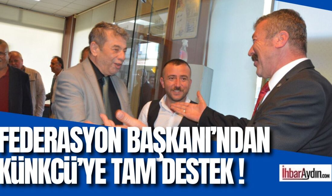 Federasyon Başkanı Yıldırım’dan Künkcü’ye tam destek: “Hak edene hakkını verin”
