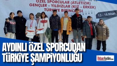 Samsun’da düzenlenen Okul Sporları Özel Sporcular Atletizm Gençler-Yıldız Türkiye Birinciliği