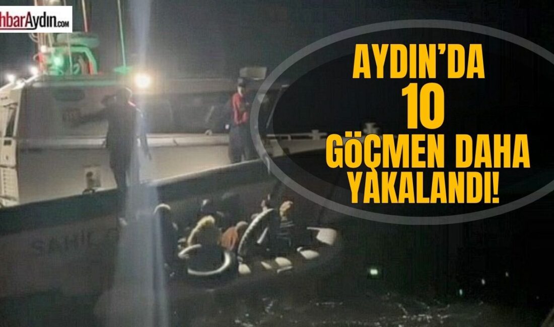 Aydın’ın Kuşadası ilçesinde, yasa dışı yollarla deniz açılan bir grup