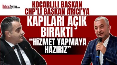 CHP’li Koçarlı Belediye Başkanı’nın AK Parti’ye geçeceği iddialarına karşı, Koçarlı