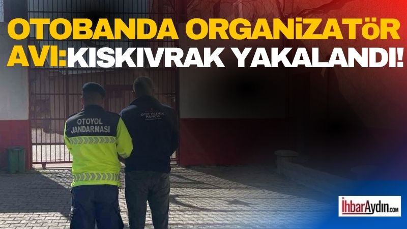 Aydın’ın Germencik ilçesinde jandarma ekipleri yol kontrolü sırasında bir araçta