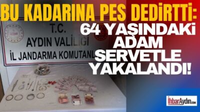 Aydın’ın Nazilli ilçesinde toplam değeri yaklaşık 850 bin TL olan