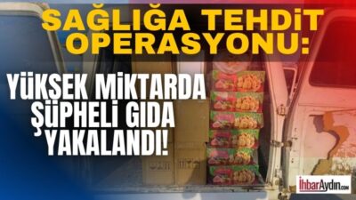 Aydın’ın Efeler ilçesinde polis ekiplerince durdurulan 2 araçta 580 litre