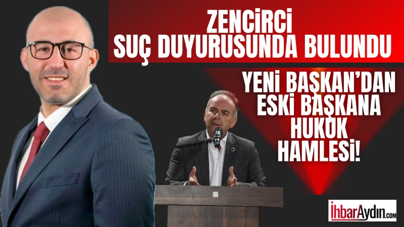 Aydın’ın Germencik ilçesinde kurşunlanan İnya Satış Mağazası önünde açıklama yapan