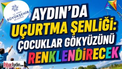 Aydın Büyükşehir Belediyesi, çocuklara yönelik renkli bir etkinliğe imza atıyor.
