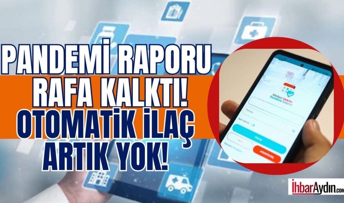 Sağlık Bakanlığı, pandemi döneminde uygulanan otomatik rapor uzatma sistemine son