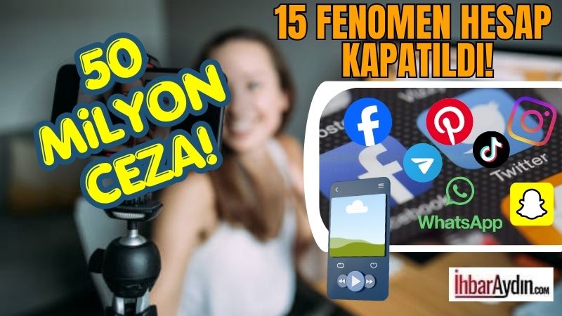 Ticaret Bakanlığı’ndan 49,8 milyon TL’lik ceza: Aralarında fenomenlerin de olduğu