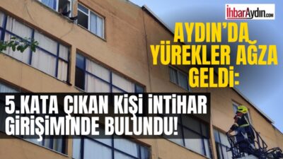 Aydın’ın Kuşadası ilçesindeki bir otelde korku dolu anlar yaşandı.Olay, Kuşadası’na