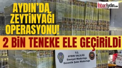 Aydın’da sahtecilikle mücadele kapsamında önemli bir operasyona imza atıldı. Aydın