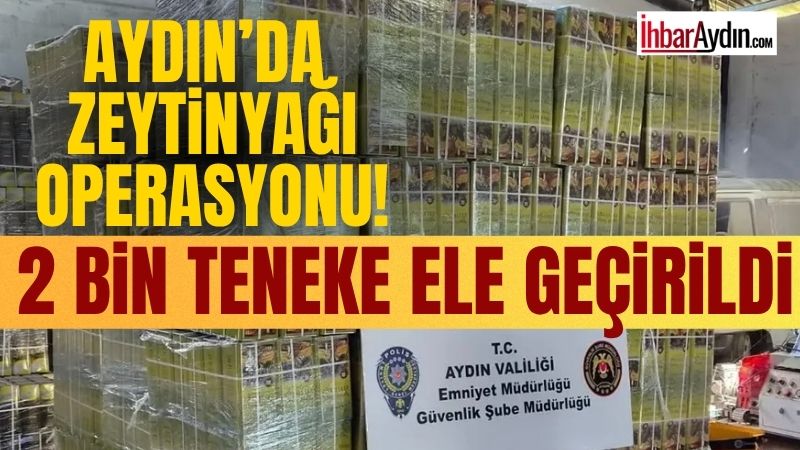 Aydın’da sahtecilikle mücadele kapsamında önemli bir operasyona imza atıldı. Aydın