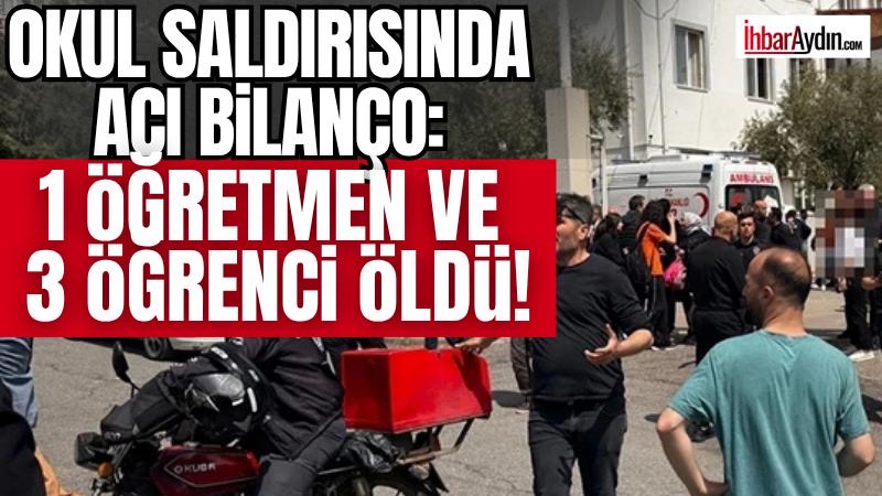 Kahramanmaraş’ta Ortaokula Silahlı Saldırı: 4 Can Kaybı, 20 Yaralı Kahramanmaraş’ta