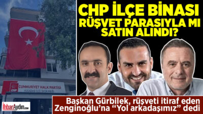 CHP Kuşadası İlçe Başkanı Mehmet Gürbilek dün akşam saatlerinde El