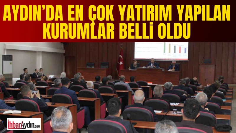 Aydın’da 2026 yılının ikinci dönem İl Koordinasyon Kurulu Toplantısı gerçekleştirilirken,