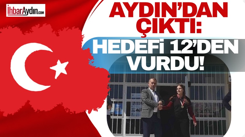 Aydın Adnan Menderes Anadolu Lisesi 9. sınıf öğrencisi Nisa Karabıyık,