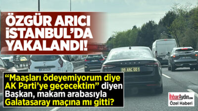 CHP’li Koçarlı Belediye Başkanı Özgür Arıcı’nın geçtiğimiz hafta Belediyenin maddi