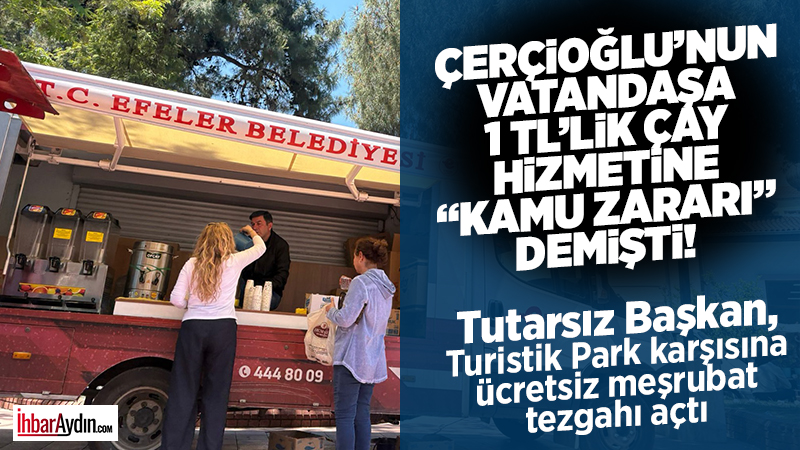 Aydın Büyükşehir Belediye Başkanı Özlem Çerçioğlu tarafından şehrin en işlek