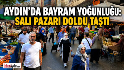 Efeler ilçesinde Kurban Bayramı arifesinin Salı gününe denk gelmesiyle tarihi
