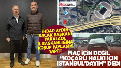 İhbar Aydın İhbar Hattına düşen anlık fotoğrafta CHP’li Koçarlı Belediye