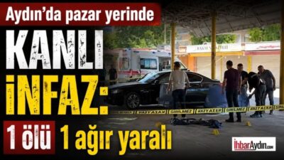 Aydın’ın Söke ilçesinde bulunan Çarşamba Pazar Yeri’nde bugün saat 14